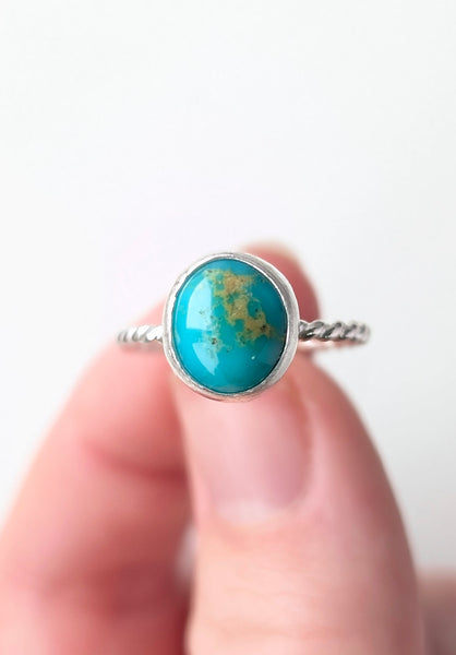 Labonita Turquoise Stacking Ring Size 5.5