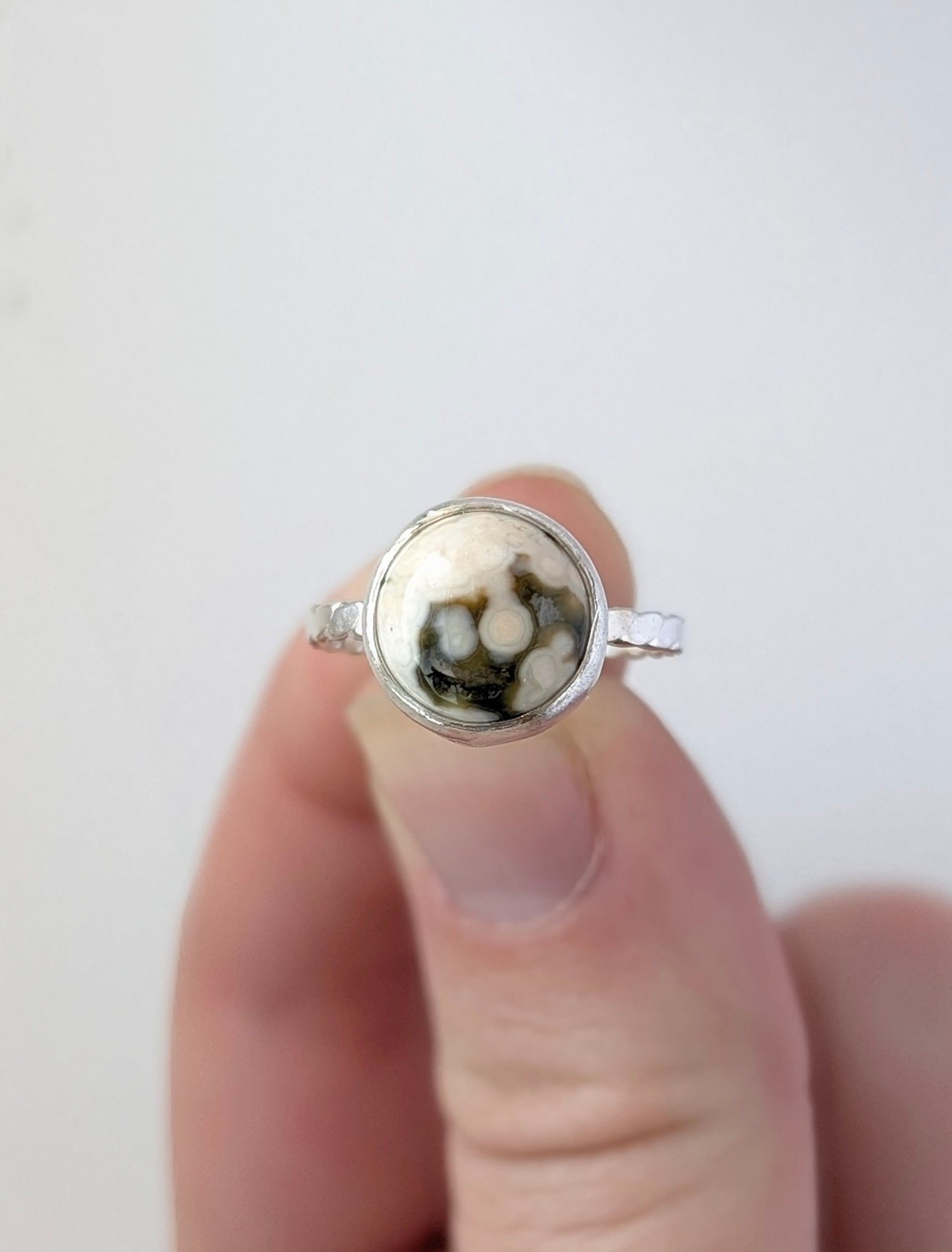 Ocean Jasper Ring, Size 5.5