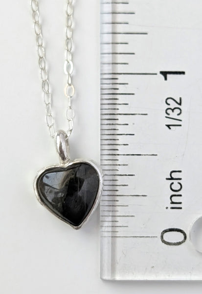 Labradorite Heart Necklace