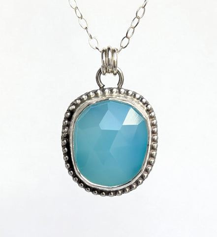 Caribbean Chalcedony Necklace