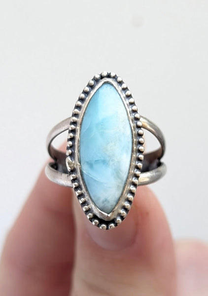 Larimar Ring,Size 8.5