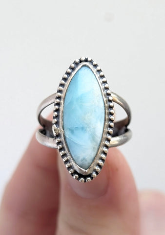 Larimar Ring,Size 8.5