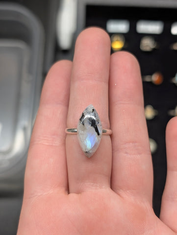 Custom Moonstone Ring