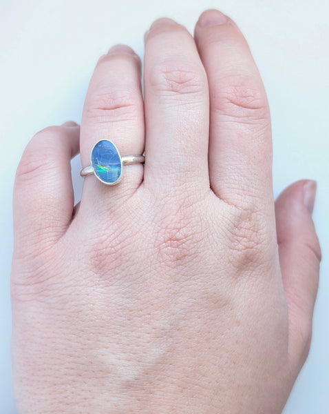 Boulder Opal Ring,Size 6