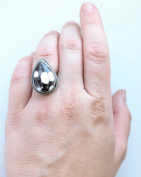 Wild Horse Jasper Ring, Size 6