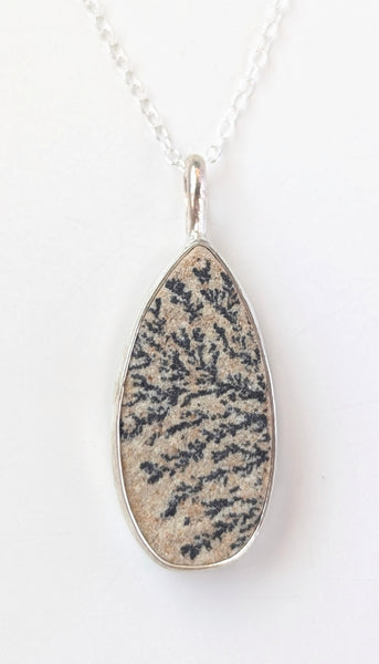 Dendritic Limestone Necklace