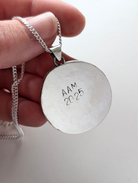 UFO Enamel Necklace