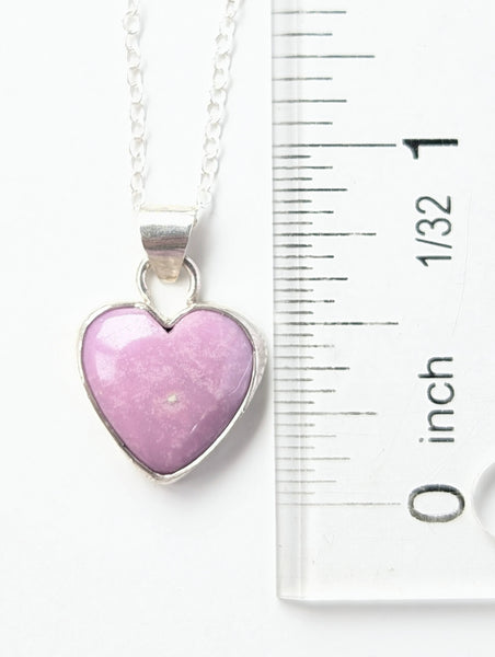 Phosphosiderite Heart Necklace