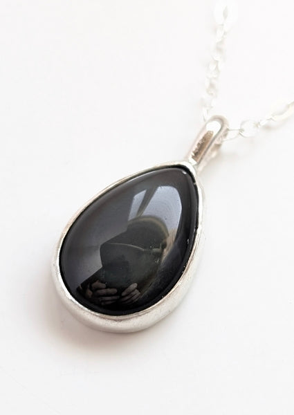 Rainbow Obsidian Necklace