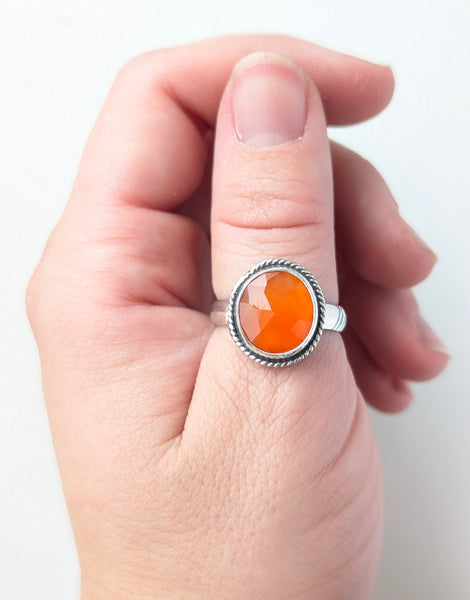 Carnelian Ring,Size 9