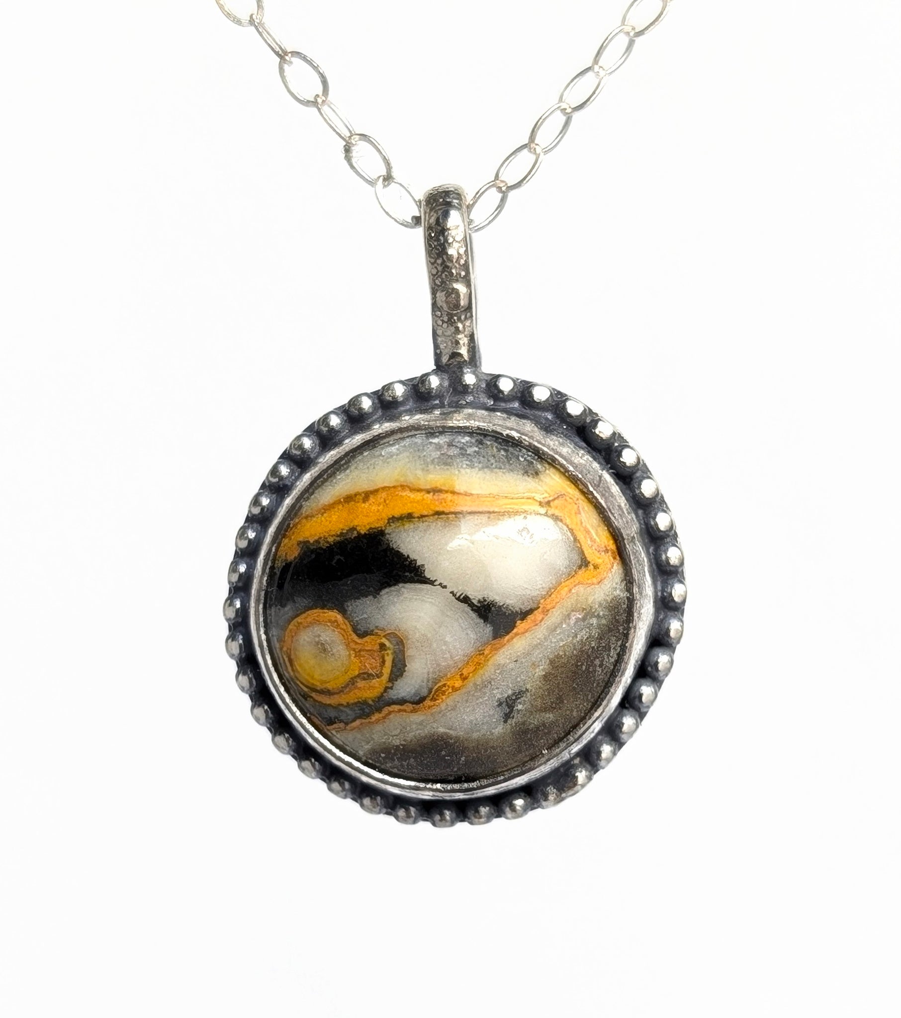 Bumblebee Jasper Necklace