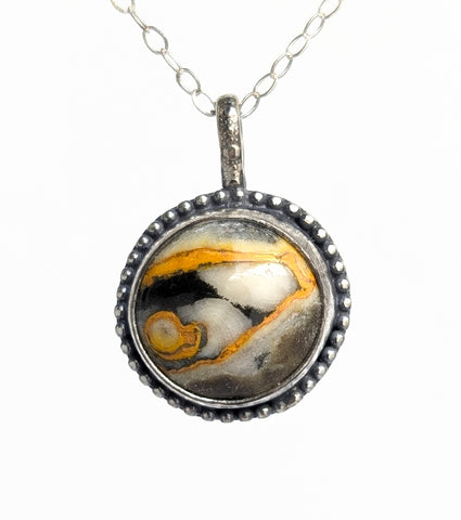 Bumblebee Jasper Necklace