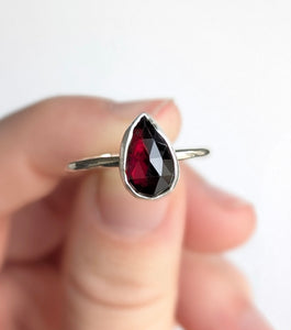 Garnet Ring, Size 10.5