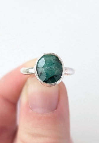 Emerald Ring,Size 6