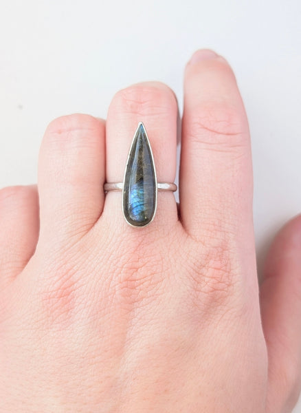 Labradoite Ring, Size 6.5