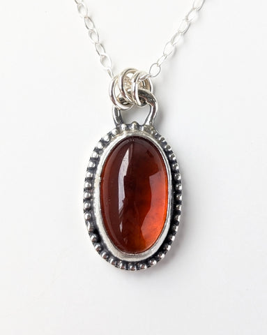 Hessonite Garnet Necklace