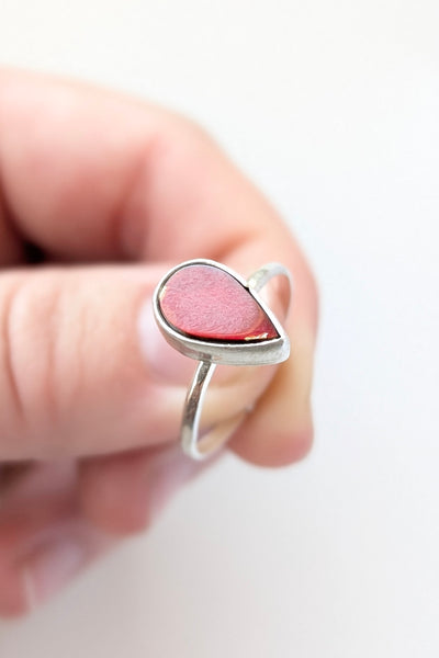 Ammolite Ring, Size 9