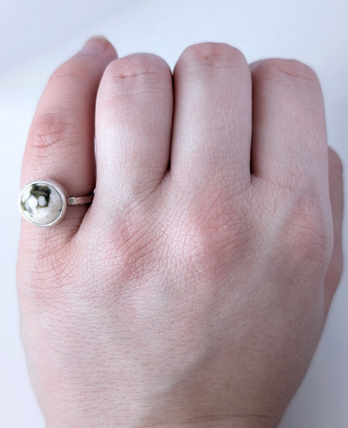 Ocean Jasper Ring, Size 5.5