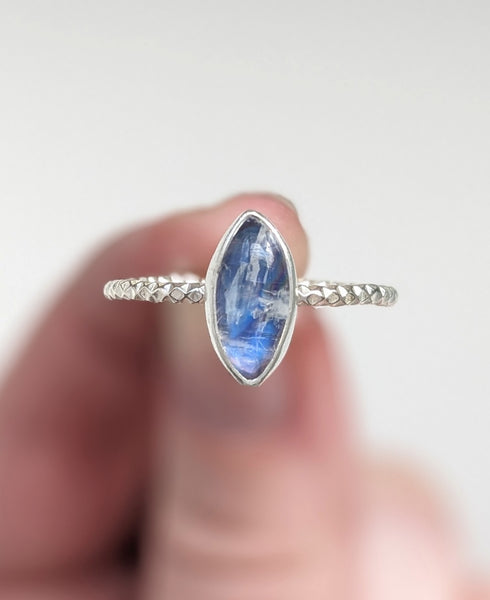 Moonstone Stacking Ring Size 11