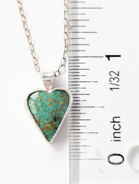 Turquoise Heart Necklace