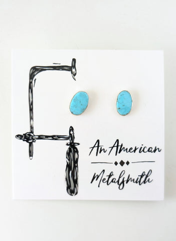Turquoise Stud Earrings