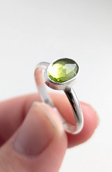 Peridot Ring, Size 8