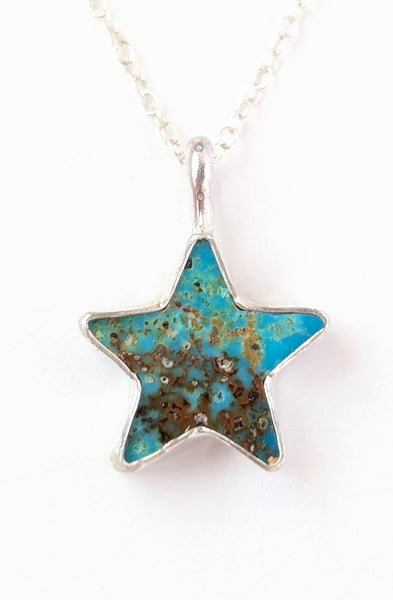Turquoise Star Necklace