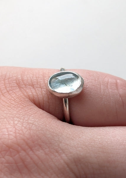 Aquamarine Ring, Size 5