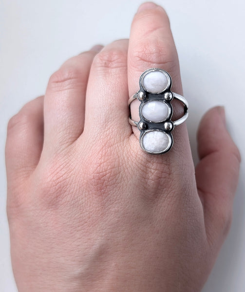 Pink Opal Ring, Size10