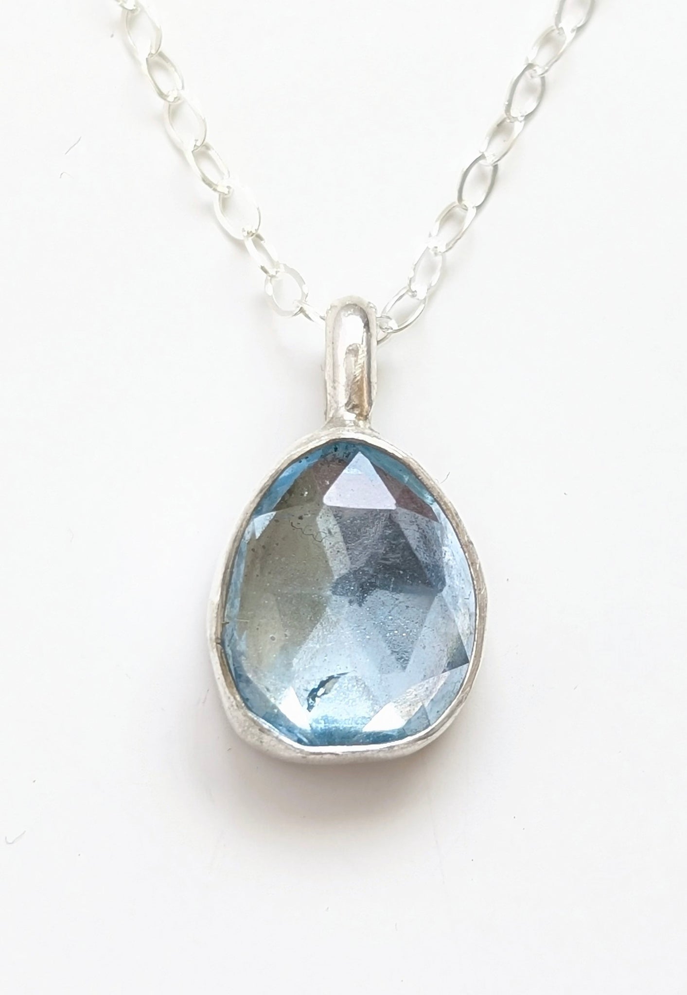 Blue Topaz Necklace