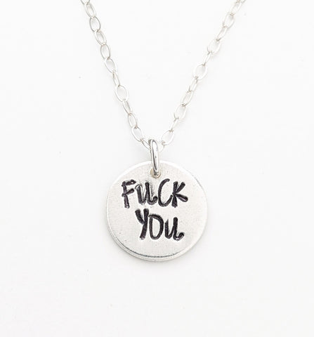 Fuck You Necklace