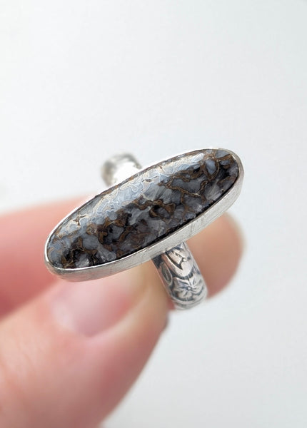 Dinosaur Bone Ring,Size 6.5