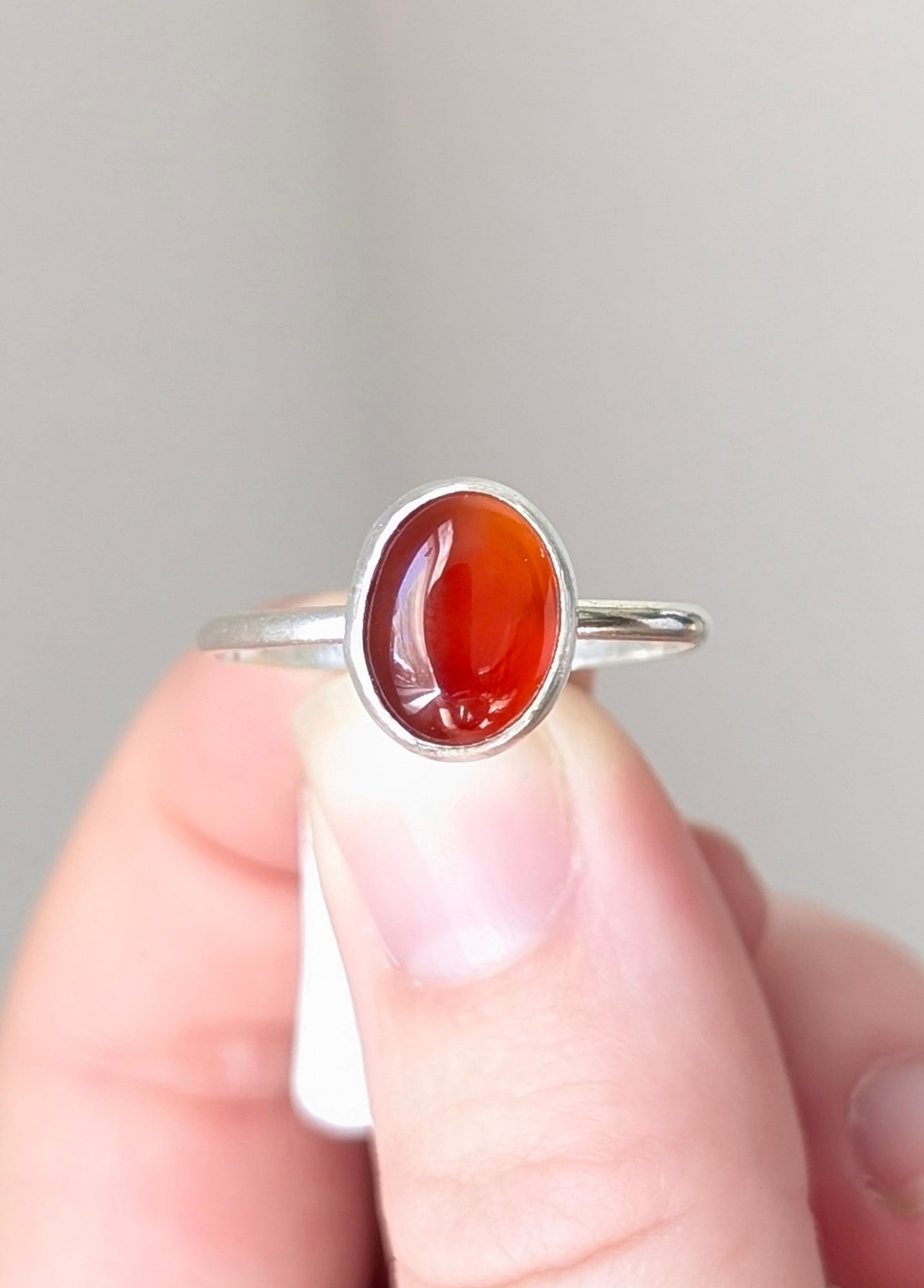 Carnelian Ring, Size 10