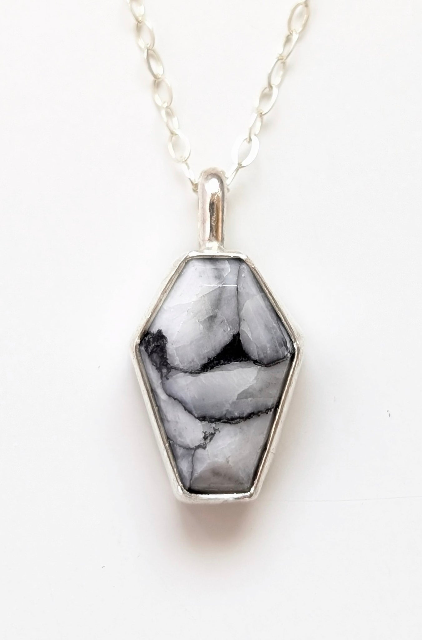 Pinolith Coffin Necklace