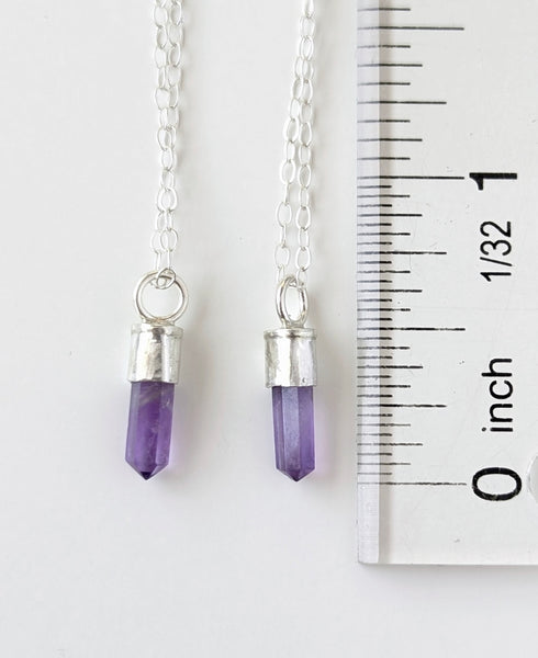 Amethyst Point Necklace