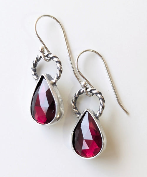 Garnet Earrings