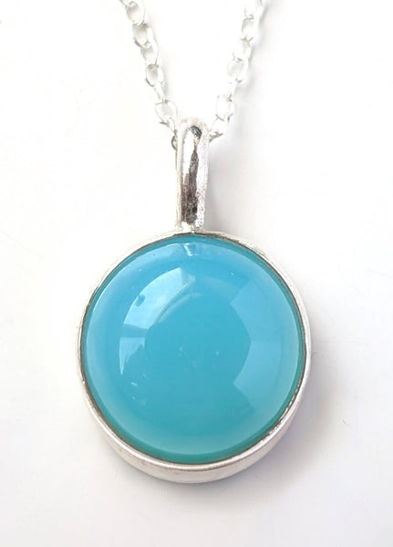 Caribbean Chalcedony Necklace