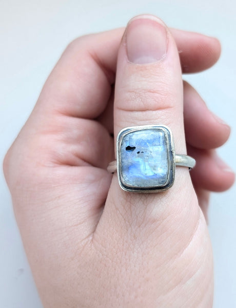 Moonstone Ring, Size 12.5