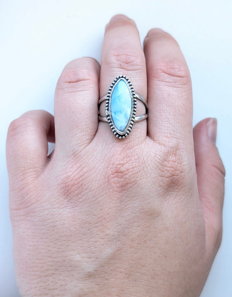 Larimar Ring,Size 8.5