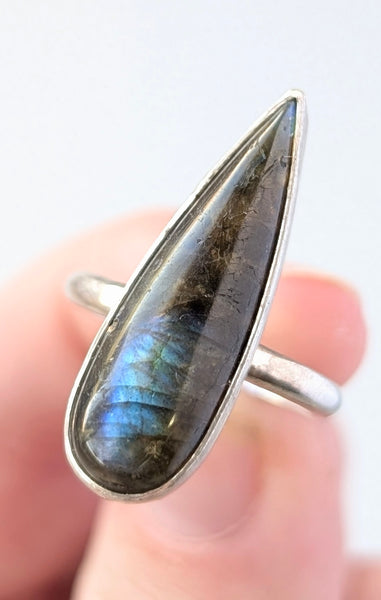 Labradoite Ring, Size 6.5