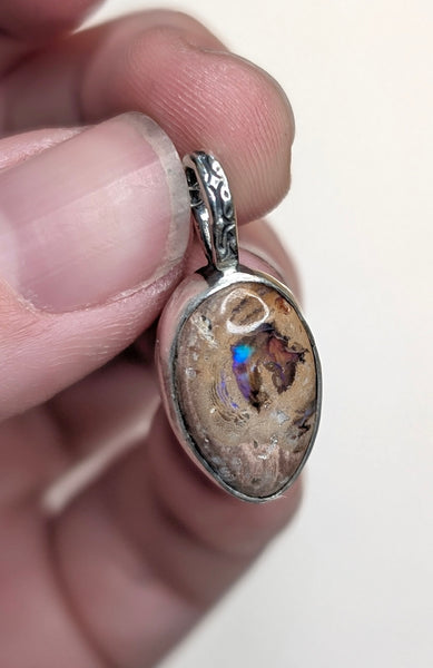 Mexican Fire Opal Necklace