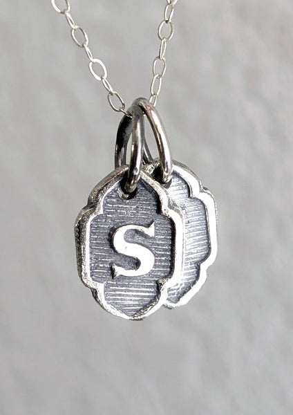 Alphabet Sterling Silver Letter Charms