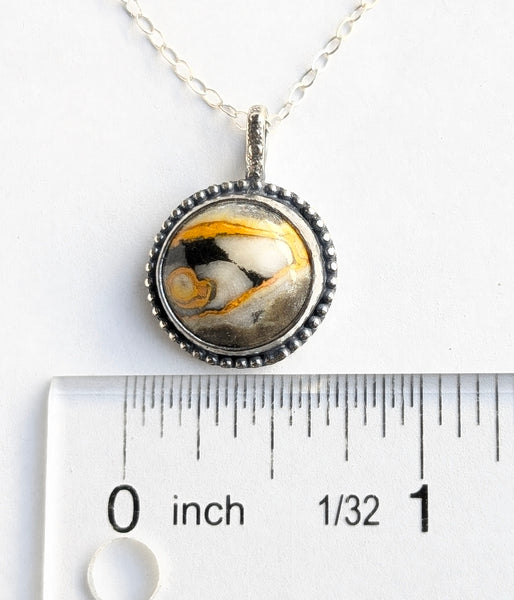 Bumblebee Jasper Necklace