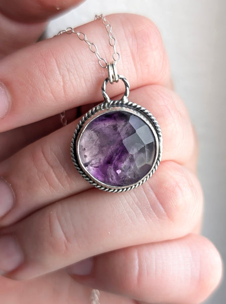Atomic Amethyst Necklace