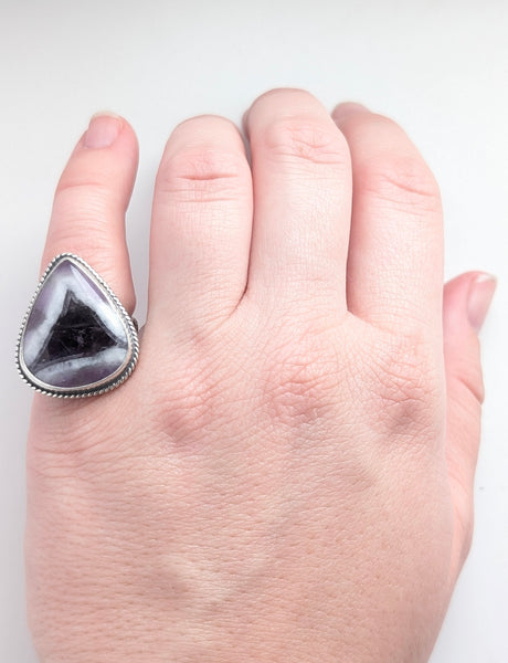 Atomic Amethyst Ring, Size 5.5