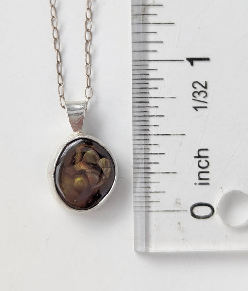 Fire Agate Necklace