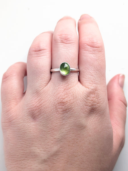 Peridot Ring, Size 8
