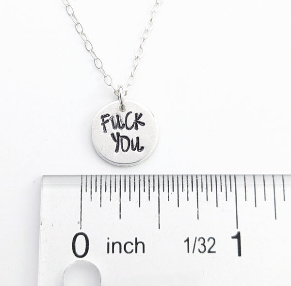 Fuck You Necklace
