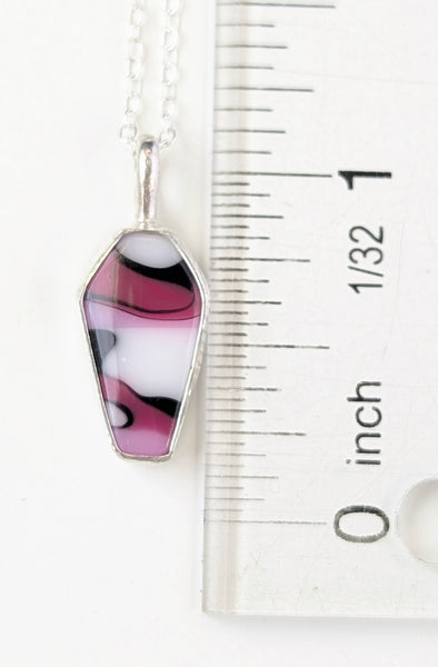 Acrylic Coffin Necklace
