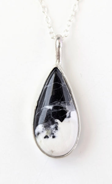White Buffalo Turquoise Necklace